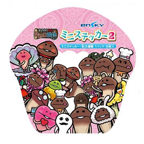 なめこキャラクター ステッカー＆カード セット なめこキャラクター ステッカーセット - メルカリ