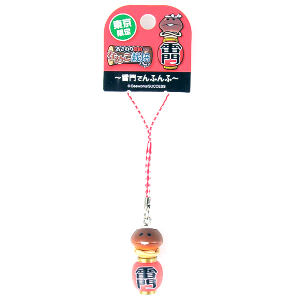 東京限定 雷門 なめこ ストラップ/ねつけ/スマートチャーム