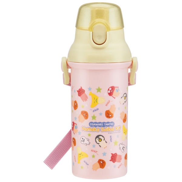 なめこ栽培キット なめこ型ウォーターボトル オレンジ 激レア なめこ