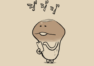 4コマ第533話　ガンソなめこ栽培キット イメージ