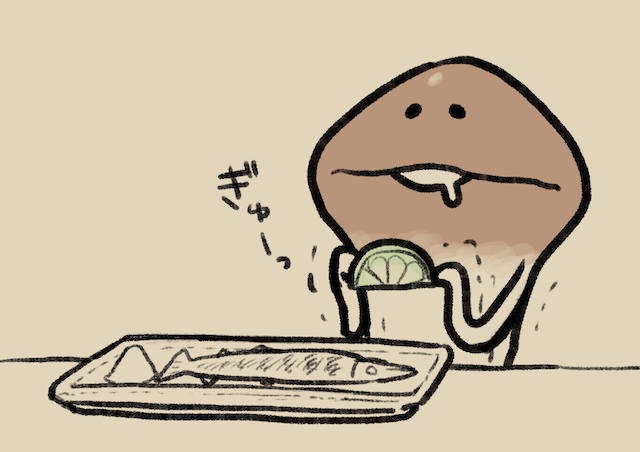 なめこ 4コマ第22話 やきそば｜なめこぱらだいす なめこ公式サイト