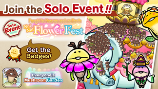 Everyone's Mushroom Garden - Solo Event #14 & New Logs Added for the "SP Rate Booster" イメージ