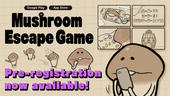 " Mushroom Escape Game " Pre-registration Now Open on the App Store & Google Play! イメージ