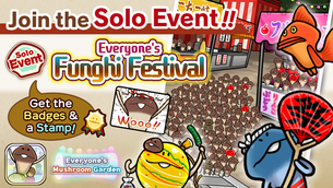 Everyone's Mushroom Garden - Solo Event #19 & New Logs Added for the "SP Rate Booster" image