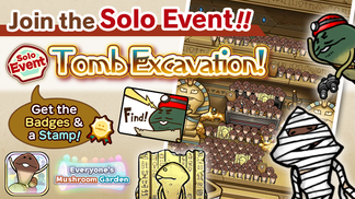 Everyone's Mushroom Garden - Solo Event #20 & New Logs Added for the "SP Rate Booster" image