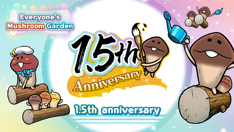 Everyone's Mushroom Garden - 1.5 Anniversary image