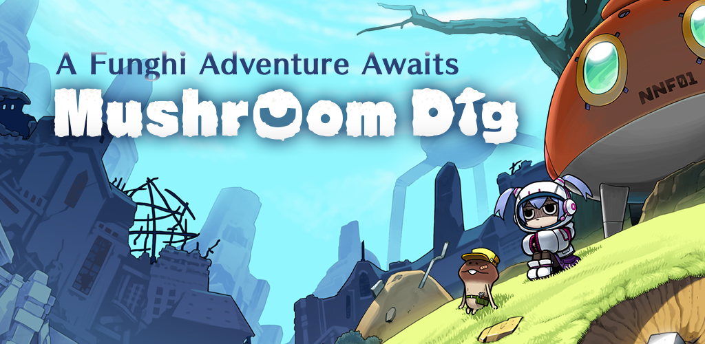 "Mushroom Dig" Now Available in English on iOS/Android image