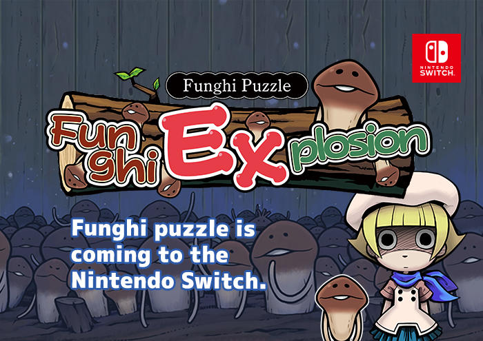 Funghi Explosion from D3 Publisher is coming to the Nintendo Switch Thursday, December 20th. image