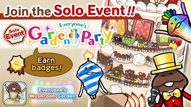 Everyone's Mushroom Garden - Solo Event #13 & New Logs Added for the "SP Rate Booster" image