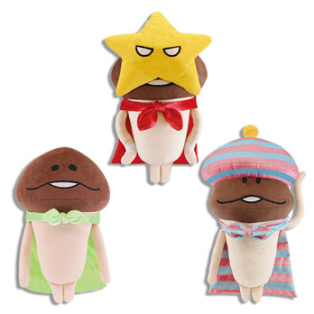 なめこ栽培キット ハロウィンパーティBIG×BIGぬいぐるみ んふんふ