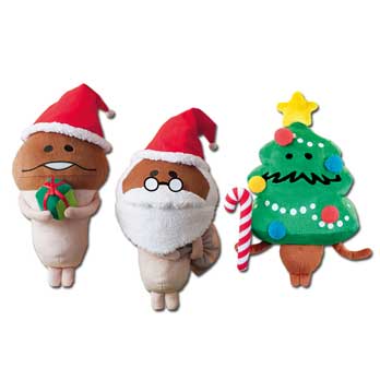 なめこ栽培キット　ぬいぐるみ サンタ衣装 サンタぬいぐるみ｜なめこぱらだいす☆なめこ公式サイトの跡地