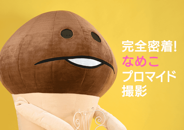 なめこはアイドル!  浅草「マルベル堂」のプロマイド撮影に完全密着 イメージ