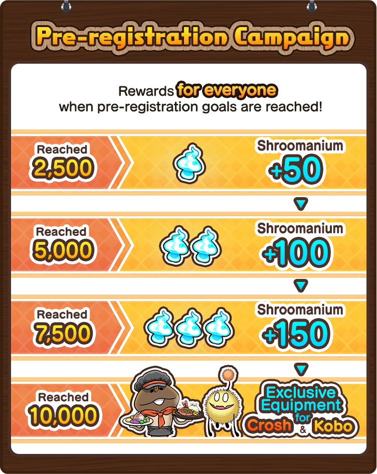 Pre-registration campaign