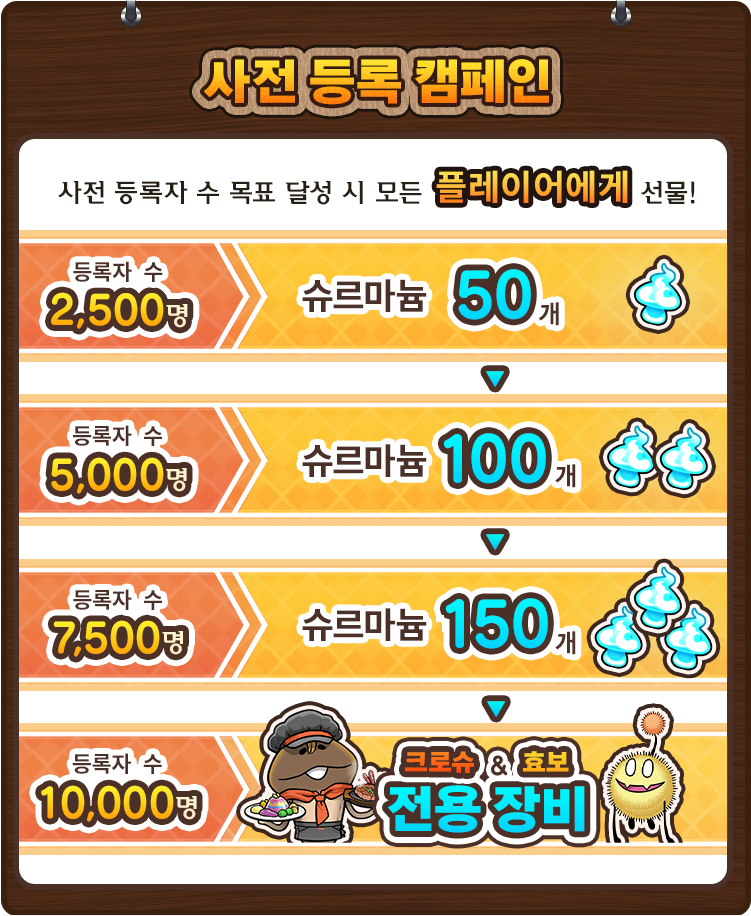 사전 등록 캠페인